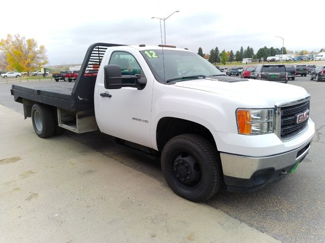 2012 GMC Sierra 3500HD DRW Flat Bed WT DRW