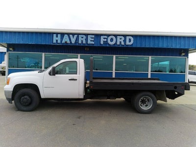 2012 GMC Sierra 3500HD DRW Flat Bed WT DRW