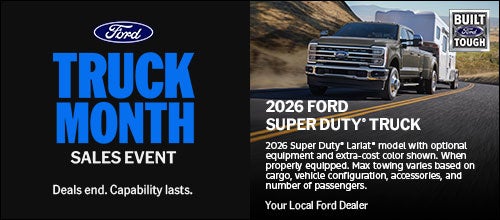 Truck Month Sales Event